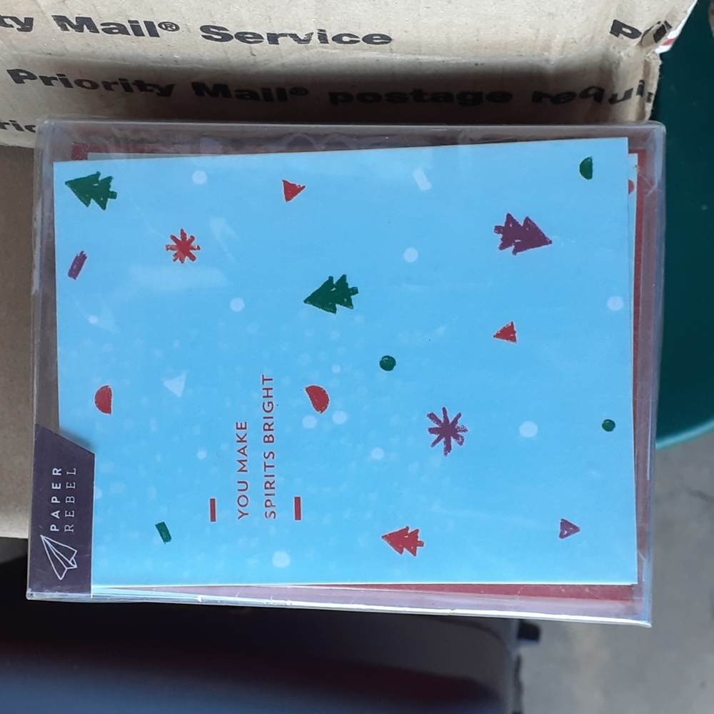 Greeting cards.